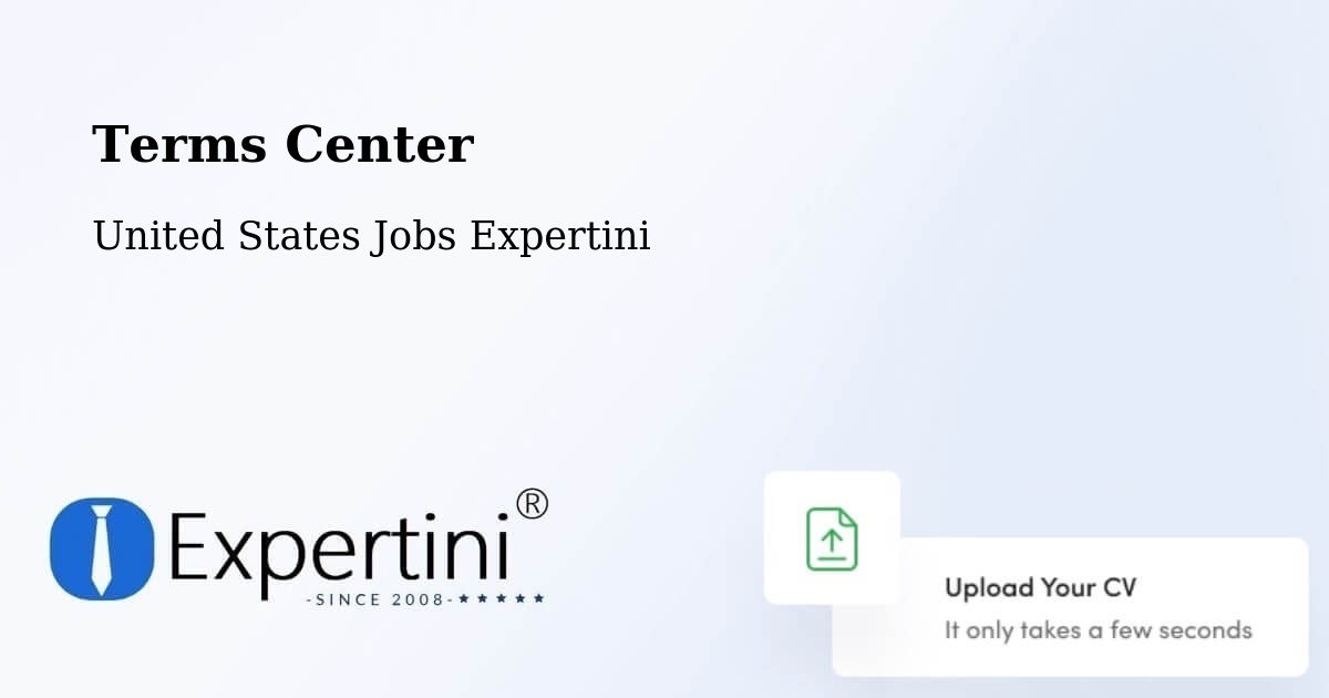 Terms of Service – Ridley Park - United States Jobs Expertini